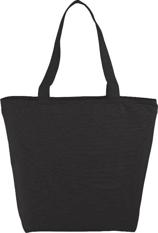 Maine 8oz Cotton Canvas Zippered Tote - Image 3