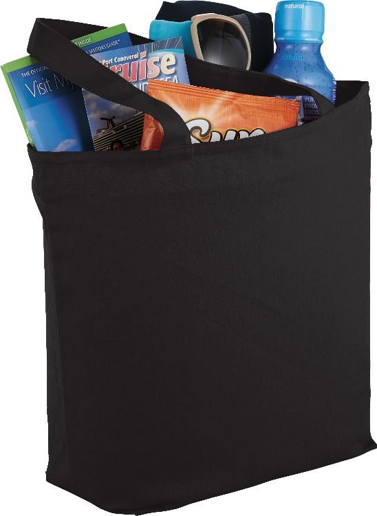 Maine 8oz Cotton Canvas Zippered Tote - Image 2