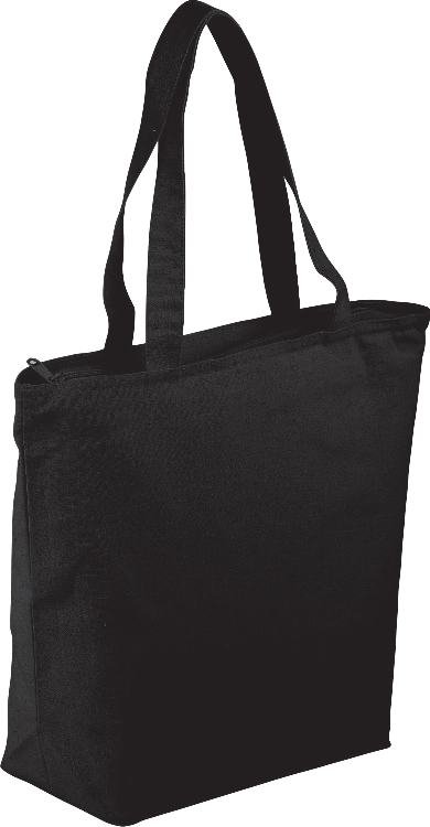 Maine 8oz Cotton Canvas Zippered Tote - Image 6