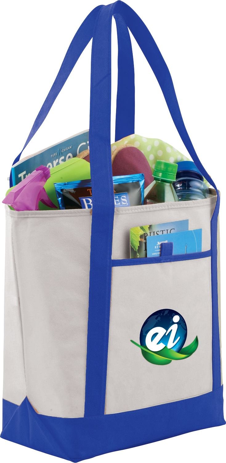 Lighthouse Non-Woven Tote - Image 3