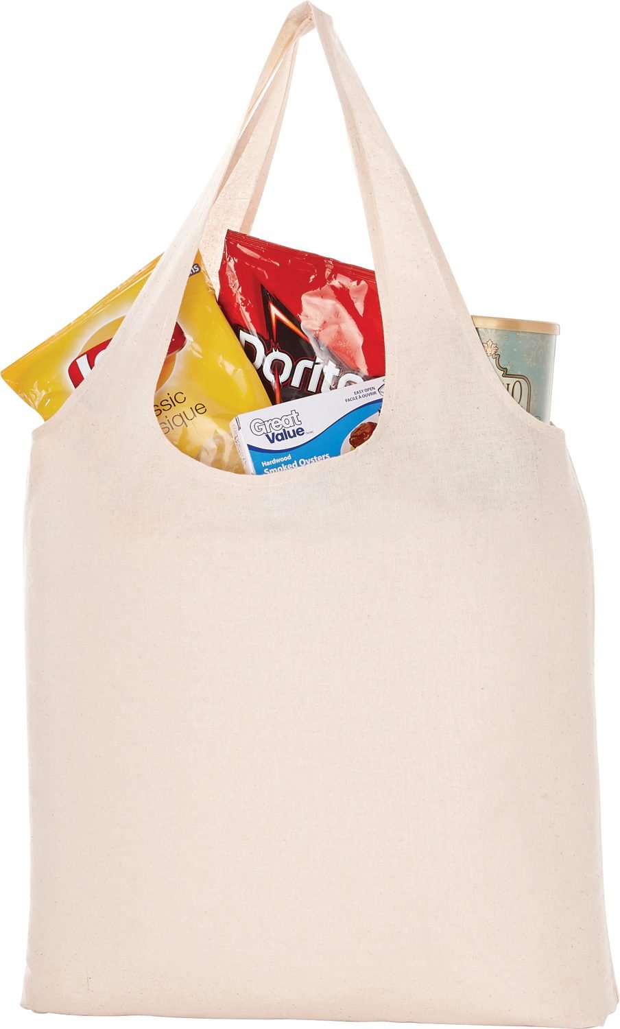 Lightweight All-Purpose 5oz Cotton Canvas Tote Bag - Image 2