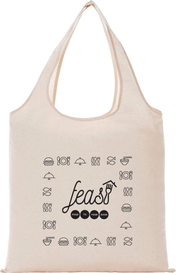 Lightweight All-Purpose 5oz Cotton Canvas Tote Bag - Image 4