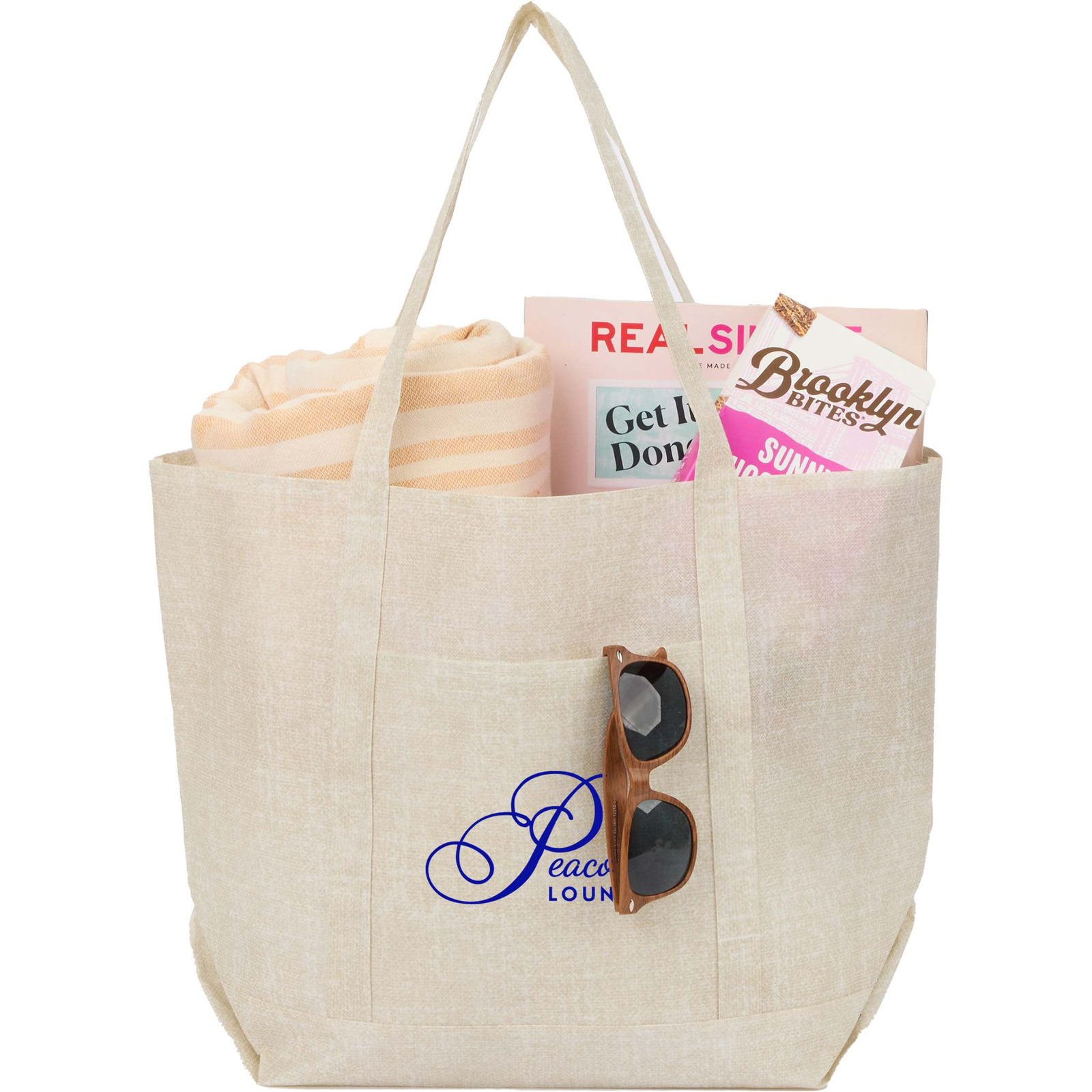 Beacon Recycled Non-Woven All Purpose Tote - Image 4