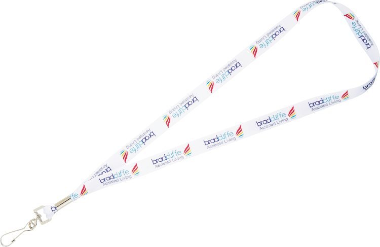 Full Color 3/4" Premium Lanyard w/ Hook - Image 4