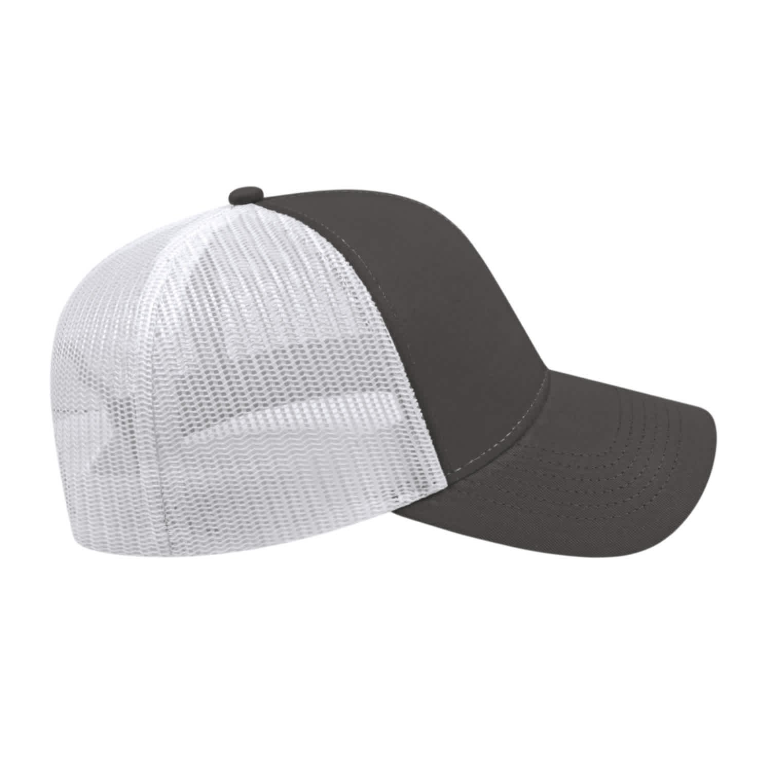 Cap America Two-Tone Trucker Mesh Back Cap - Image 3