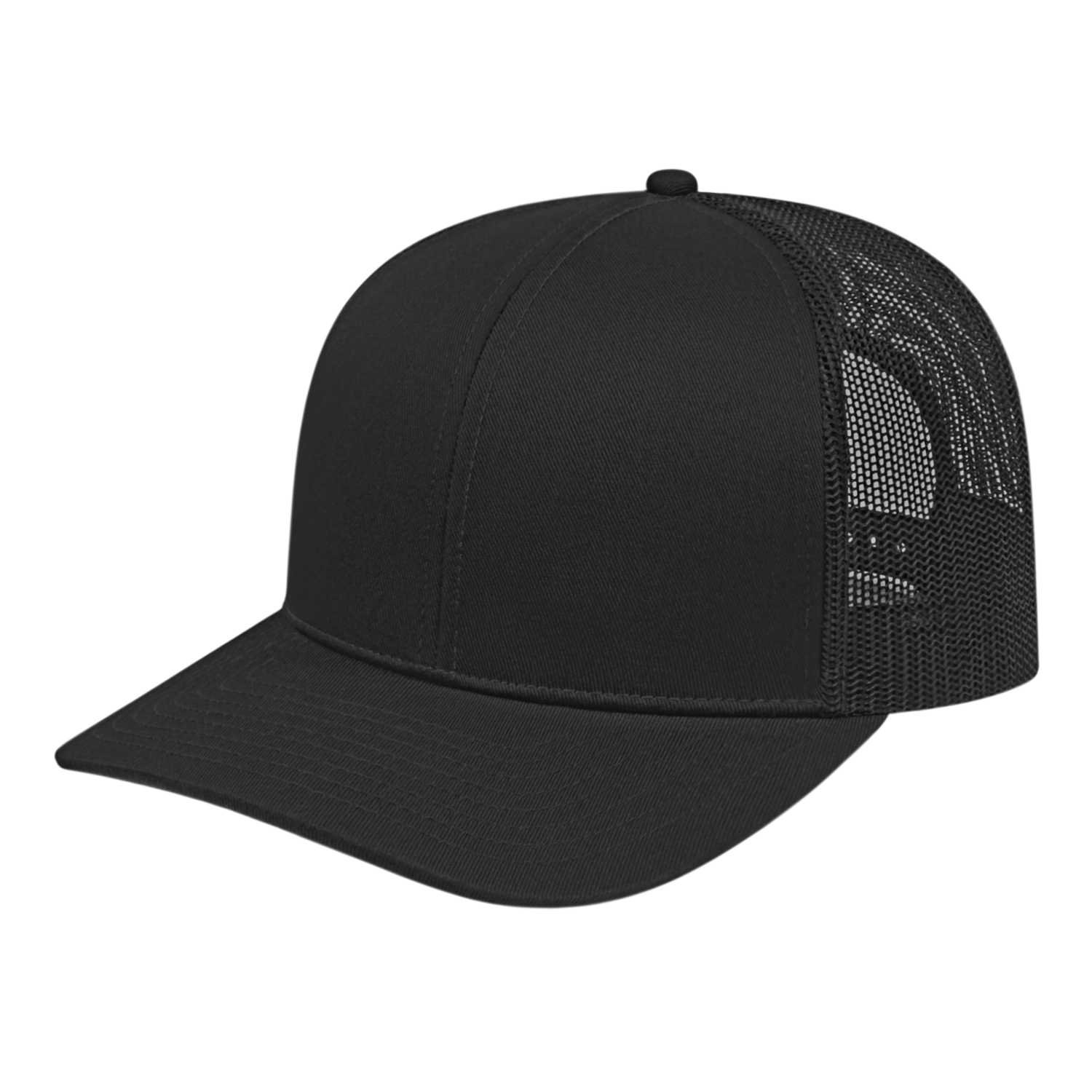 Cap America Poly/Cotton Trucker Mesh Back Cap - Image 3