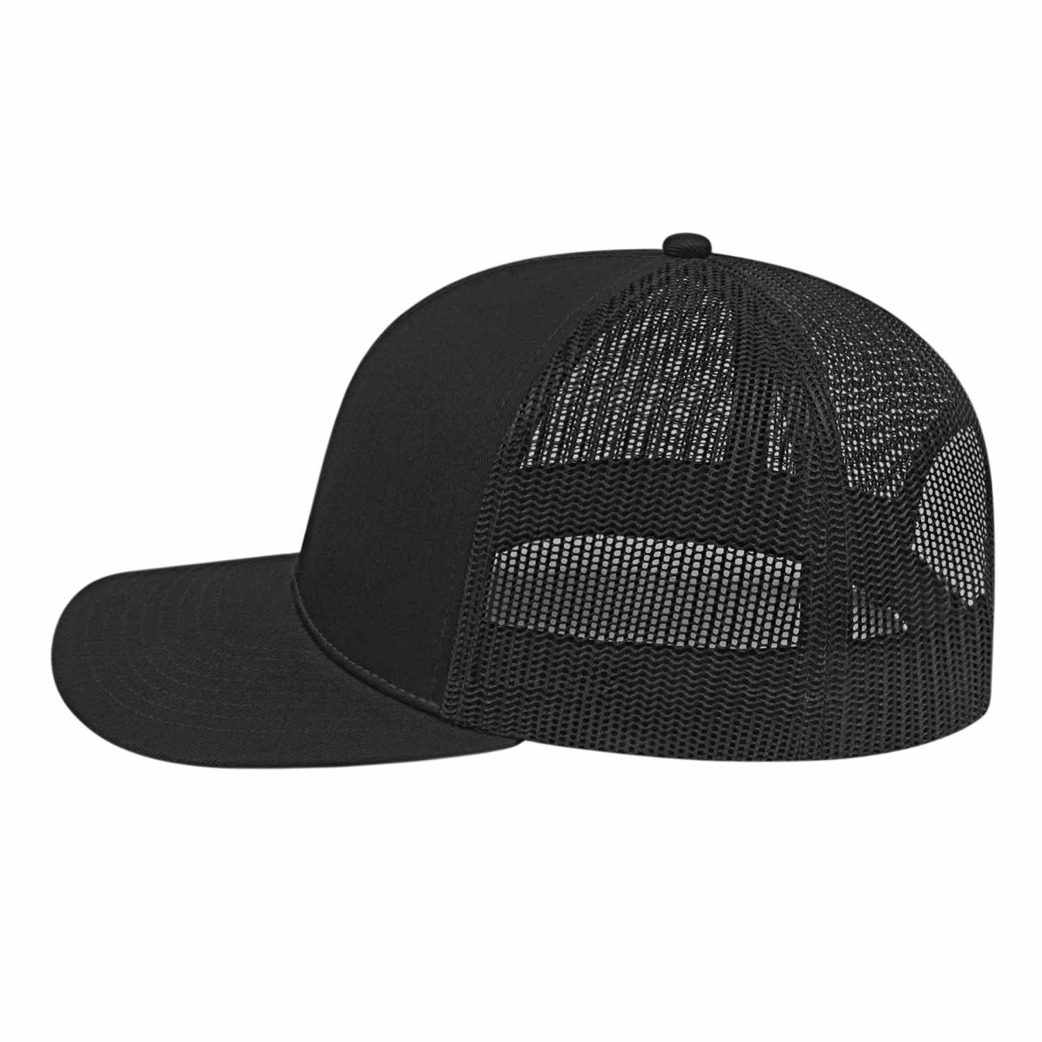 Cap America Poly/Cotton Trucker Mesh Back Cap - Image 5