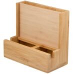 FSC® 100% Bamboo Photo Frame Desktop Organizer - Image 2