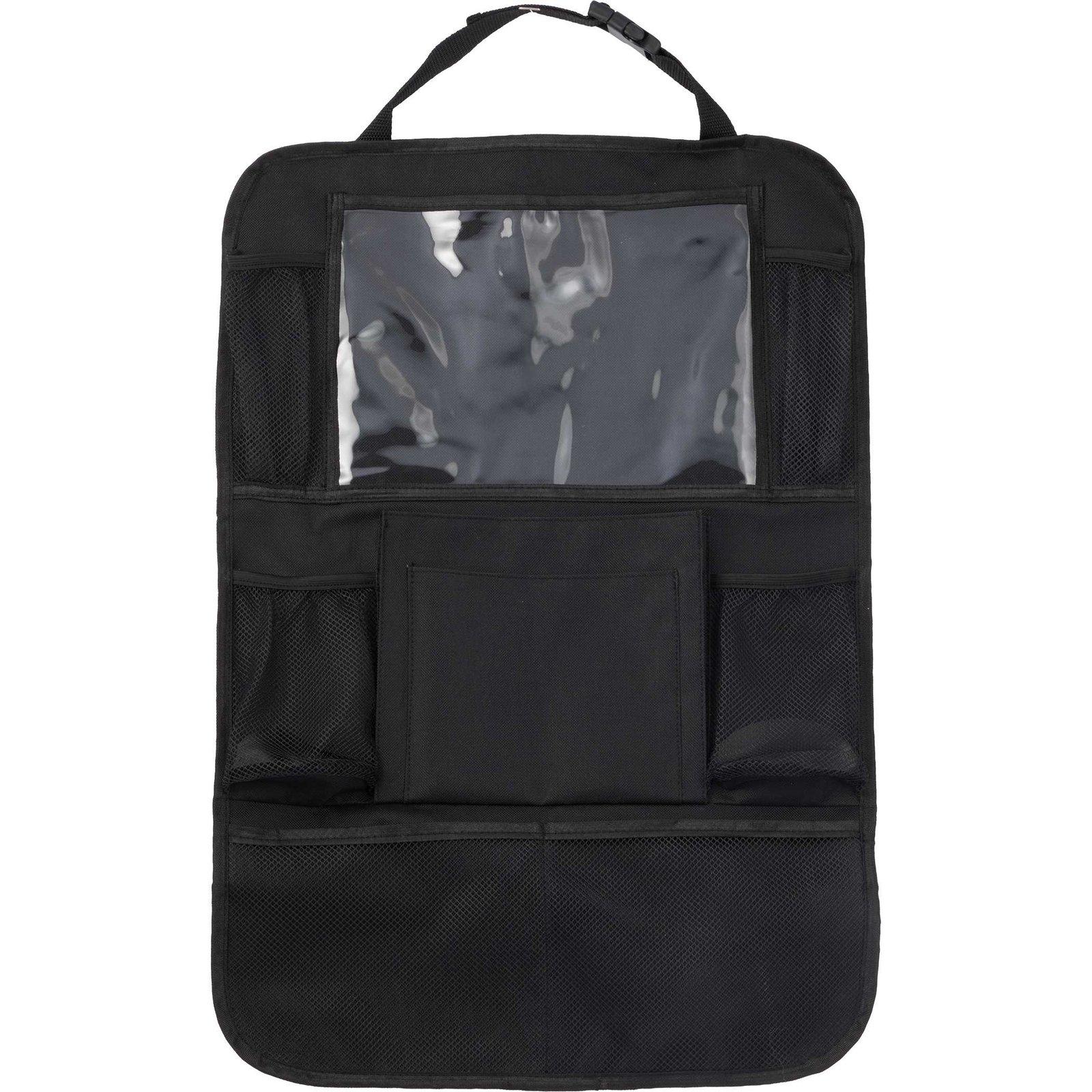 Recycled Back Seat Car Organizer with Tablet Pocket - Image 2