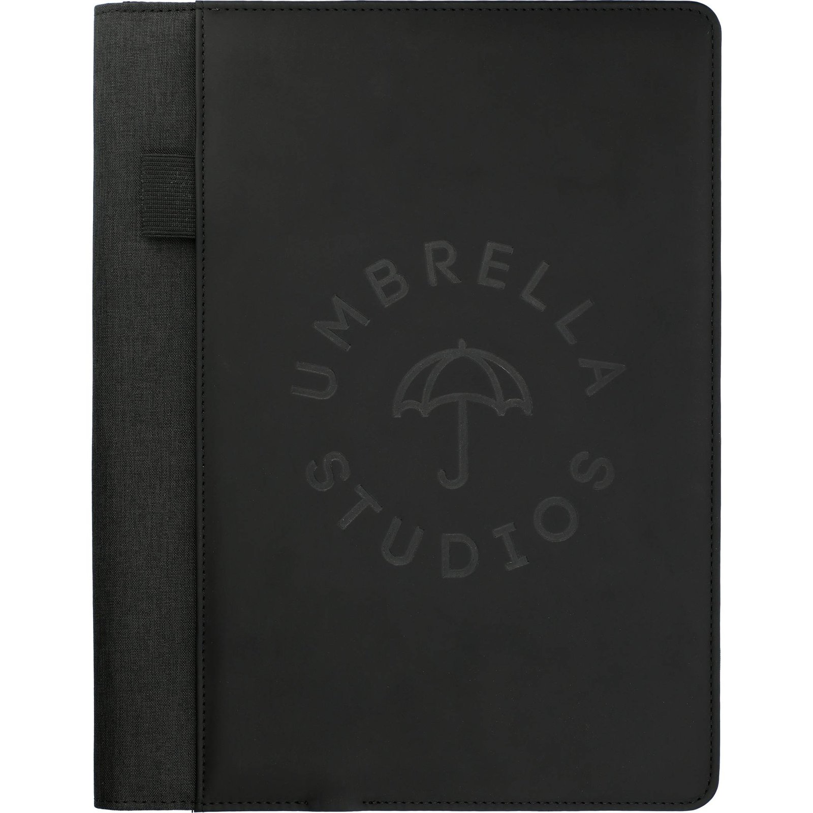 0911-07BK_D_FR_3156 10" x 12.5" Vienna Wireless Charging Writing Pad with FSC® Mix Paper - Image 1