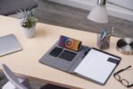 Reclaim RPET 5000 mAh Wireless Charging Writing Pad with FSC® Mix Paper - Image 4