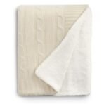 Field & Co.® Cable Knit Sherpa Blanket - Image 8