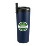 Thor Copper Insulated Tumbler 24oz Flip Straw Lid - Image 6