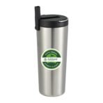 Thor Copper Insulated Tumbler 24oz Flip Straw Lid