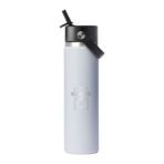 Hydro Flask® Wide Mouth 24oz Bottle with Flex Straw Cap - Image 7
