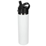 Hydro Flask® Wide Mouth 24oz Bottle with Flex Straw Cap - Image 4