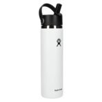 Hydro Flask® Wide Mouth 24oz Bottle with Flex Straw Cap - Image 5
