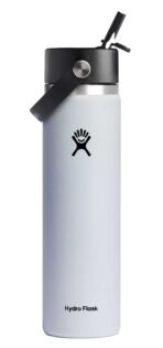 Hydro Flask® Wide Mouth 24oz Bottle with Flex Straw Cap - Image 10