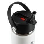 Hydro Flask® Wide Mouth 24oz Bottle with Flex Straw Cap - Image 13