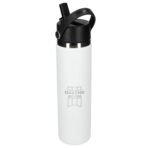 Hydro Flask® Wide Mouth 24oz Bottle with Flex Straw Cap - Image 14