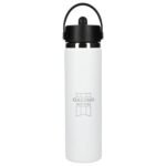 Hydro Flask® Wide Mouth 24oz Bottle with Flex Straw Cap