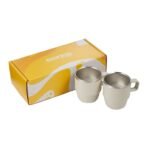 Doppio Stackable Recycled Mug Set 6oz - Image 7