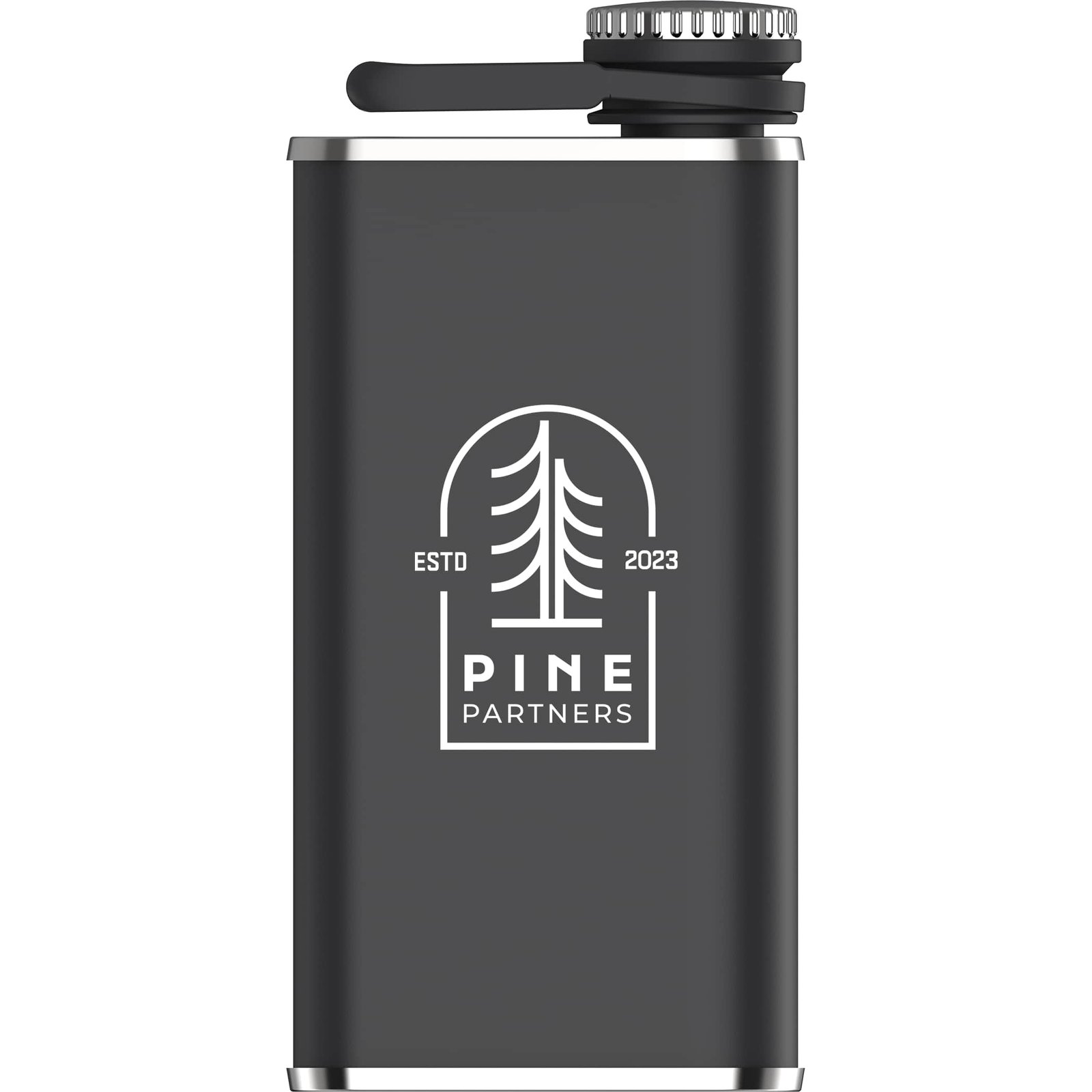 1603-05BK_D_BACK Stanley Easy Fill Wide Mouth Flask 8 oz - Image 1