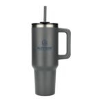 Pinnacle 40 oz Vacuum Insulated Eco-Friendly Travel Tumbler With Straw - Image 4