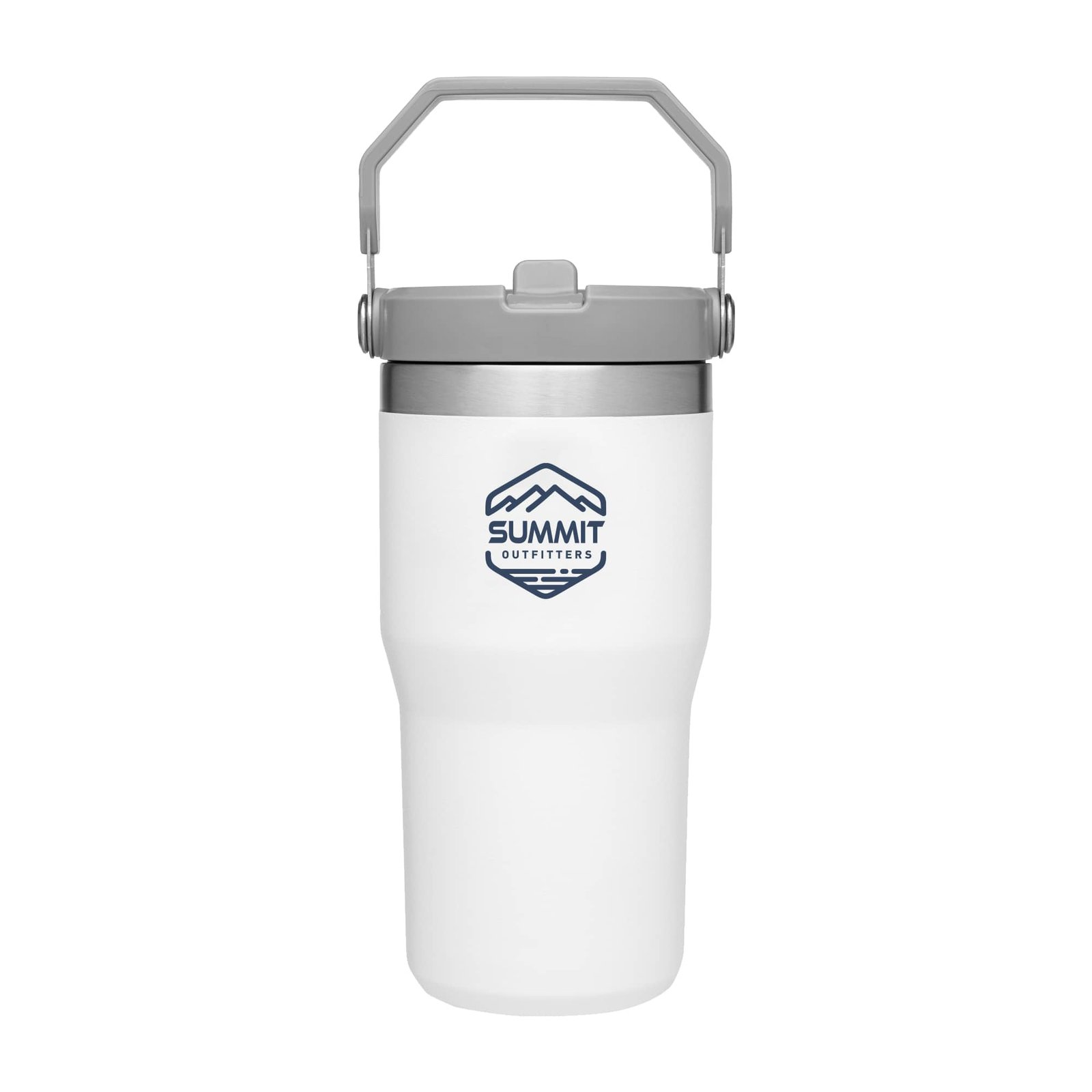 1603-24PLR_D_BACK Stanley IceFlow™ 1.0 Flip Straw Tumbler 20oz - Image 1
