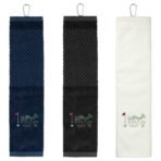 3.5lb./doz. 5.25 x 22" Scrubber Golf Towel