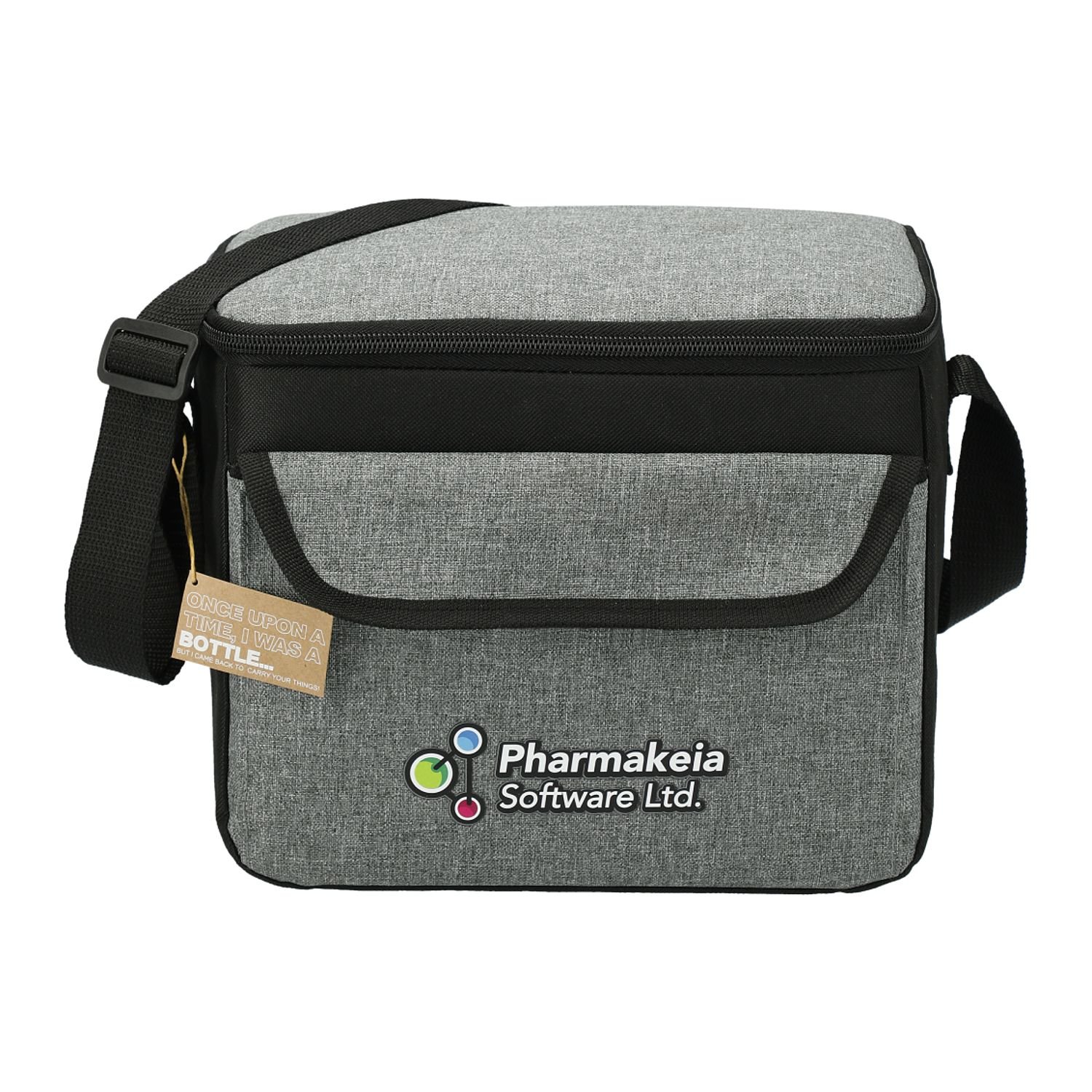 2600-06-1 Recycled Boxy 9 Can Lunch Cooler - Image 1