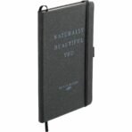 5.5" x 8.5" FSC® Mix Recycled Leather Bound Journal - Image 5