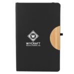 5.5" x 8.5" Kaya Recycled PU and Bamboo Journal