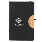 5.5" x 8.5" Kaya Recycled PU and Bamboo Journal