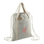 Repose 5oz.  Recycled Cotton Drawstring Bag - Image 4