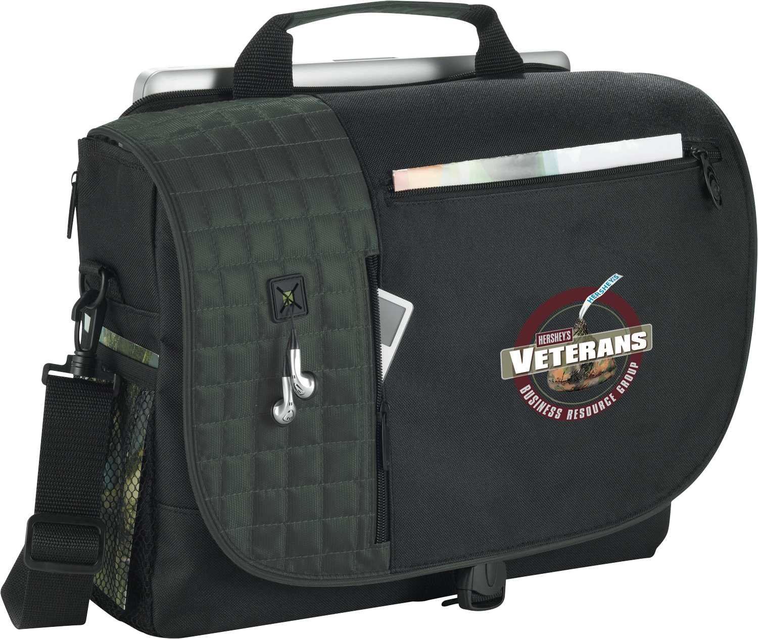 3450-12BK_D__8220 Verve TSA 15" Computer Messenger Bag - Image 1