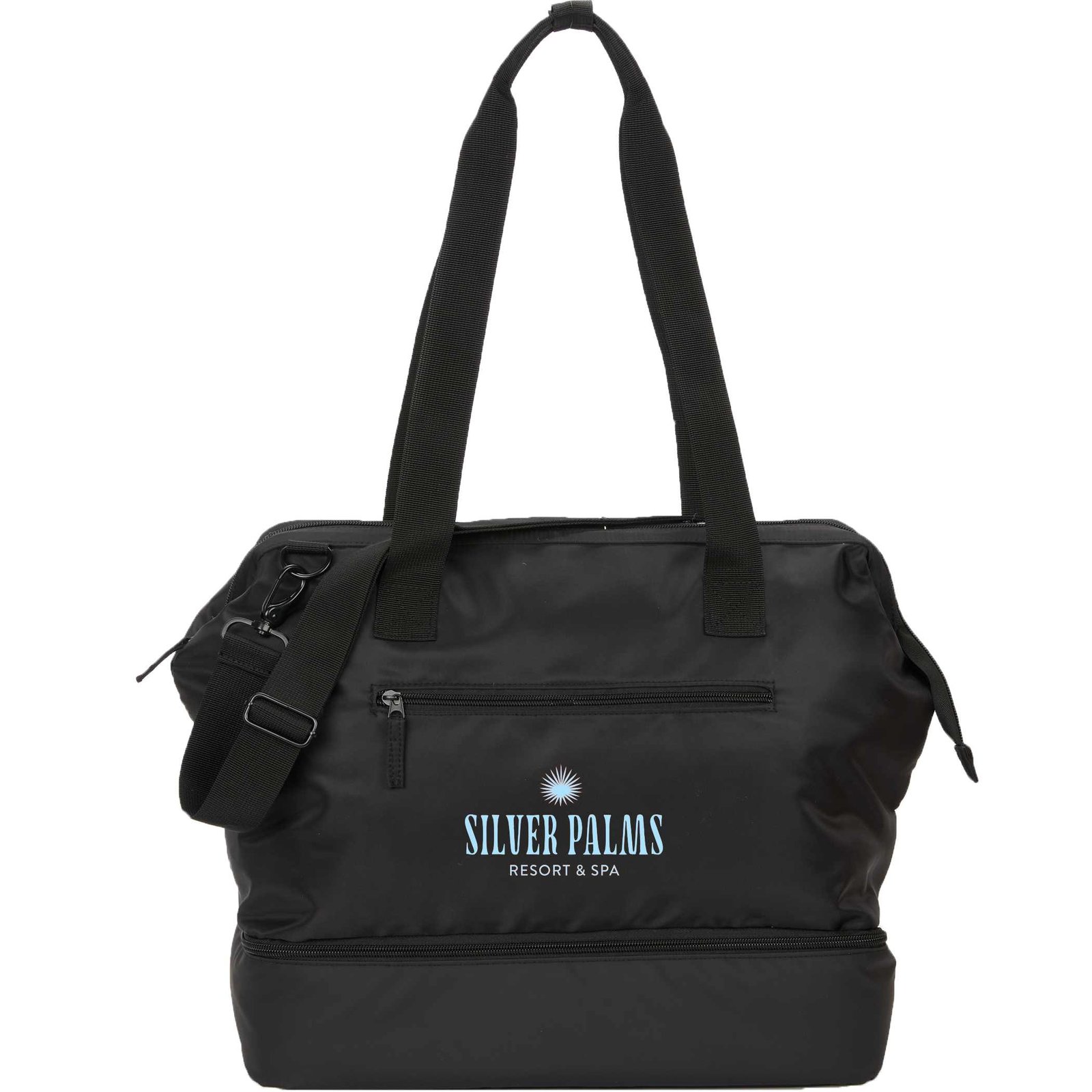 3750-87BK_D_FR Daybreak Recycled Weekender Tote - Image 1