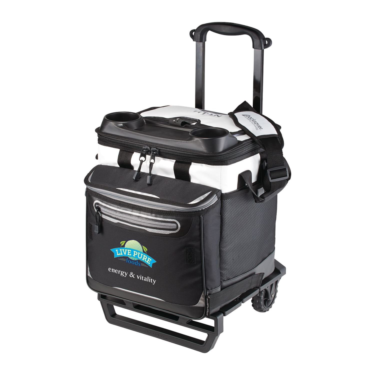 3860-58-1 Arctic Zone® Titan Deep Freeze® Rolling Cooler with Cold Block™ - Image 1