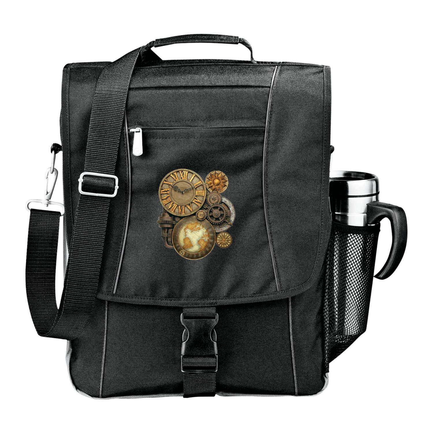 4850-12-1 Verona Vertical 15" Computer Briefcase - Image 1
