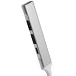 Recycled Aluminum 4-Port USB-A and C Hub - Image 4