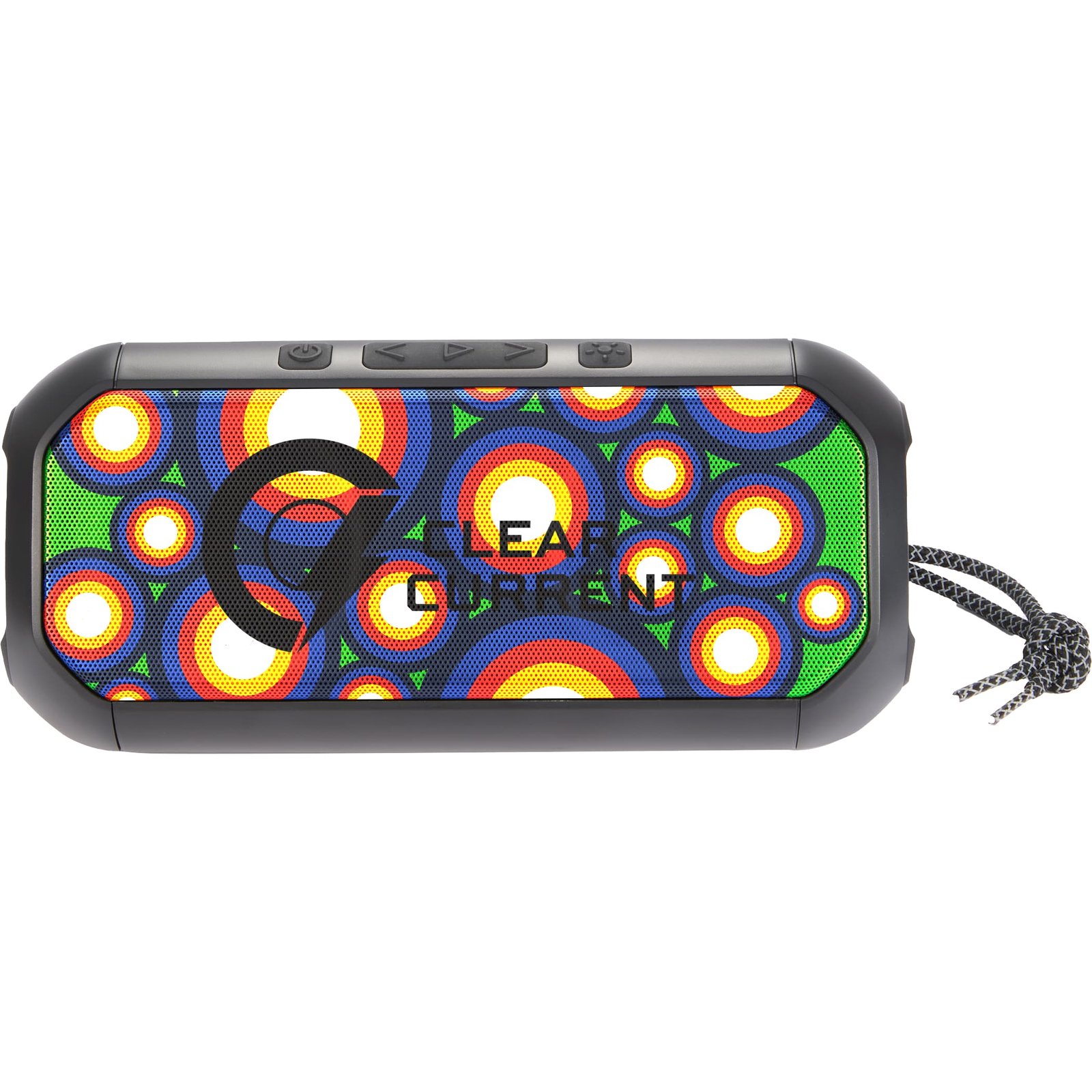 7195-72BK_D_FR Beat Block Outdoor Bluetooth Party Speaker - Image 1