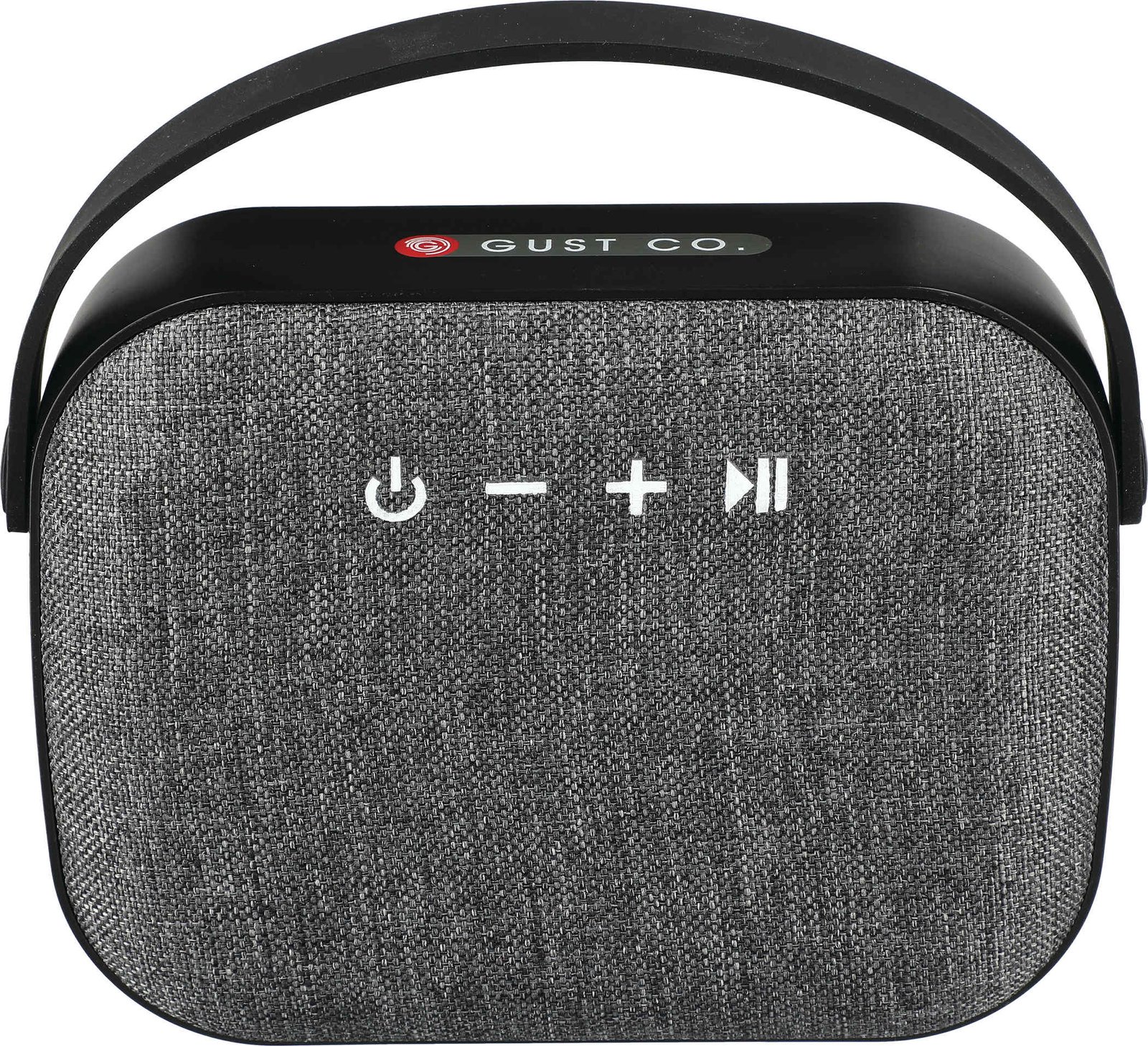 7198-18BK_D_FR_3711 Woven Fabric Bluetooth Speaker - Image 1