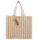 FEED Cotton and Jute Striped Tote - Image 8