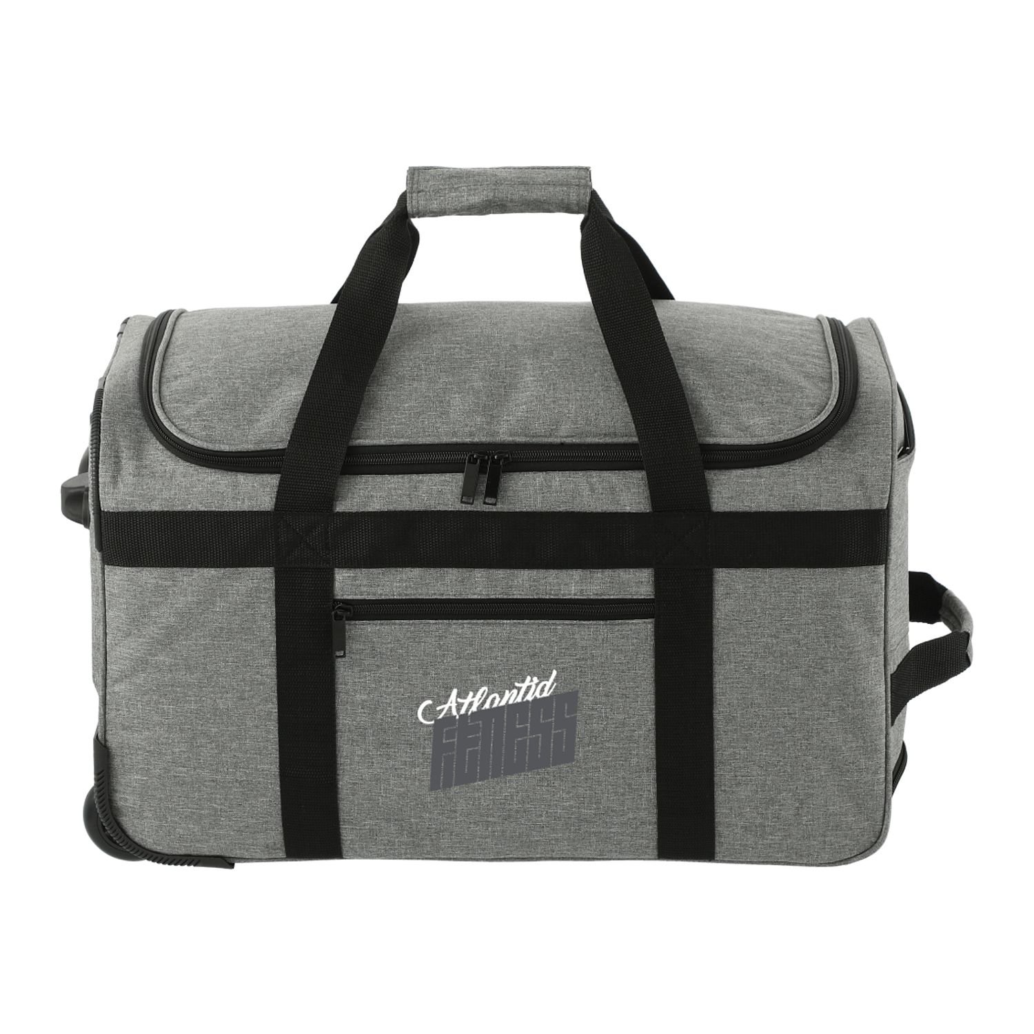 8400-41-1 Graphite Recycled Wheeled Duffle Bag - Image 1