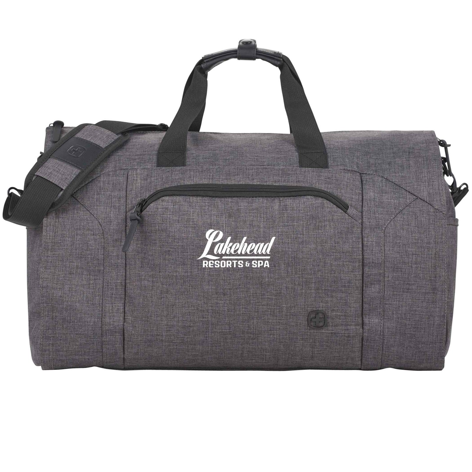 9550-71CA_D_FR-1 Wenger RPET Garment Duffle Bag - Image 1