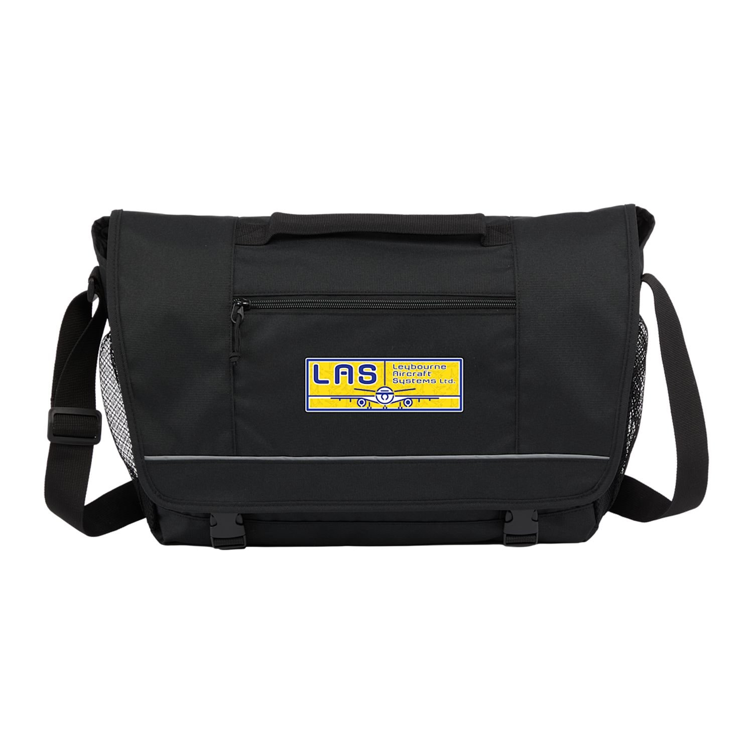 9898-17-1 Classic Recycled Messenger Bag - Image 1