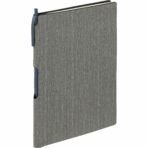 6" x 8.5" FSC® Mix Bari Notebook with Pen - Image 3