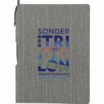 6" x 8.5" FSC® Mix Bari Notebook with Pen