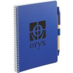 5” x 7” FSC® Mix Spiral Notebook with Pen - Image 7