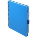 5.5” x 7” FSC® Recycled Spiral Notebook w/ RPET Pen - Image 3